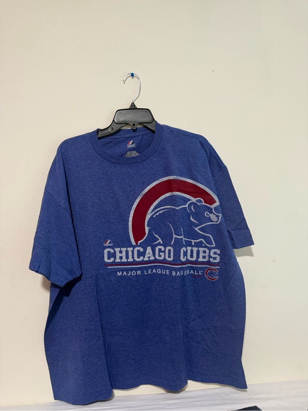 Majestic Chicago Cubs Graphic Tee - Blue & Red
